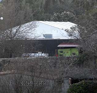 O Concello considera que a carpa do pazo de Urzaiz carece de licenza